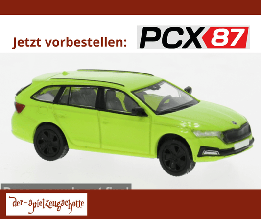 Skoda Octavia IV Kombi 2019 hellgrün - PCX87 870597