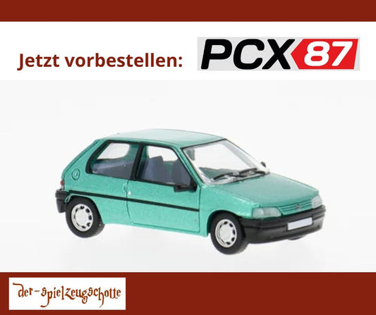 Peugeot 106 (1991) grün - PCX87 870749