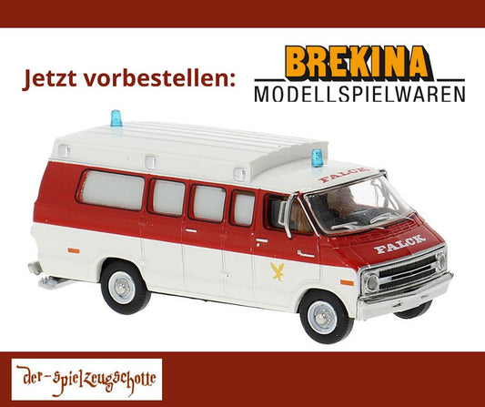Dodge Ambulance Falck (DK) - Brekina 18302