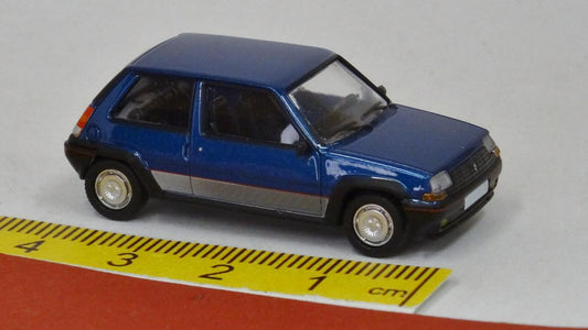 Renault 5 GT Turbo 1985 metallic blau - PCX87 870297