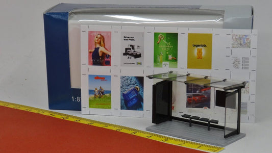 Haltestelle Wartehalle Wartehaus schwarz - Rietze 70322