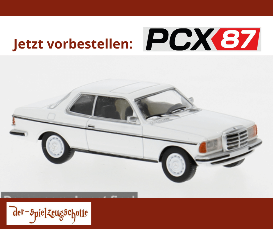 Mercedes C123 W123 Coupe weiß - PCX87 870796