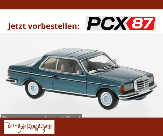 Mercedes C123 W123 Coupe dunkeltürkis metallic - PCX87 870799