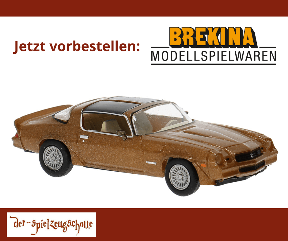 Chevrolet Camaro 1980 braun - Brekina 18052