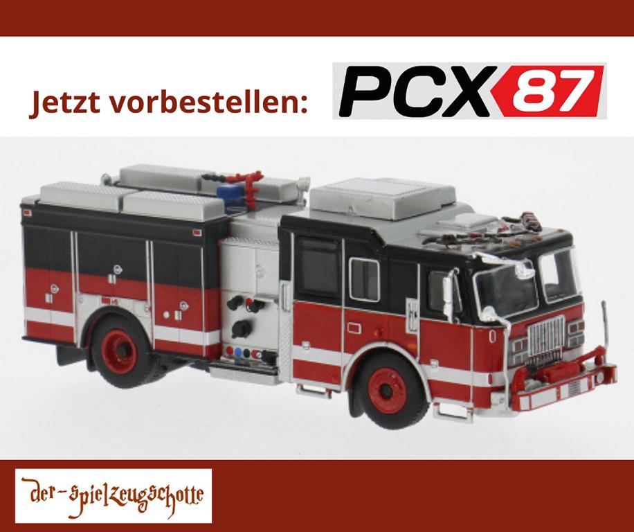 Seagrave Attacker rot / schwarz - PCX87 870846