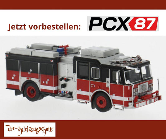 Seagrave Attacker rot / schwarz - PCX87 870846