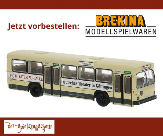 Büssing BS 110 V Göttingen - Theater - Brekina 59159