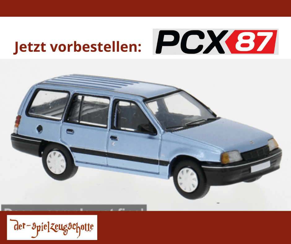 Opel Kadett E Caravan 1989 - blau - PCX87 871459