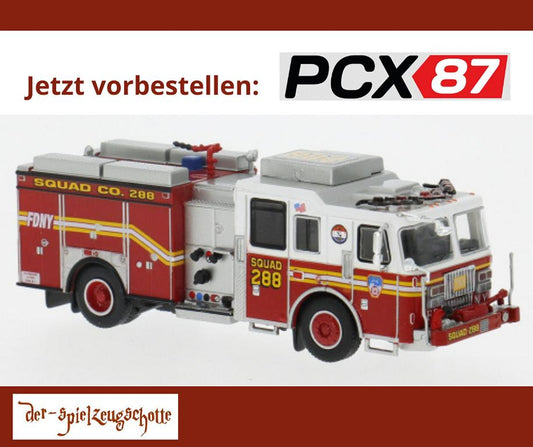 Seagrave Attacker FDNY New York - Squad 288 Queens - PCX87 870845