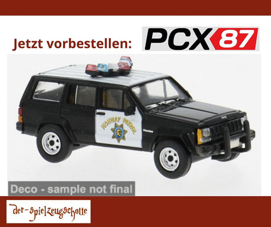 Jeep Cherokee (1984) California Highway Patrol - PCX87 870730