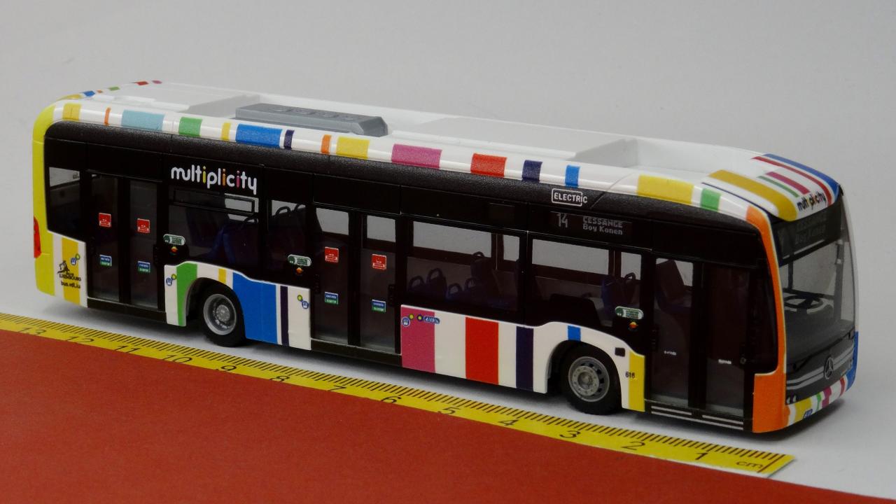 Mercedes eCitaro Ville de Luxembourg - Multiplicity - Rietze 75600