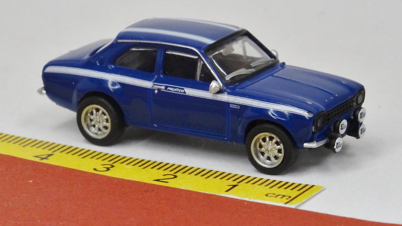 Ford Escort RS 1800 Mk1 Mexiko blau - Brekina 19073
