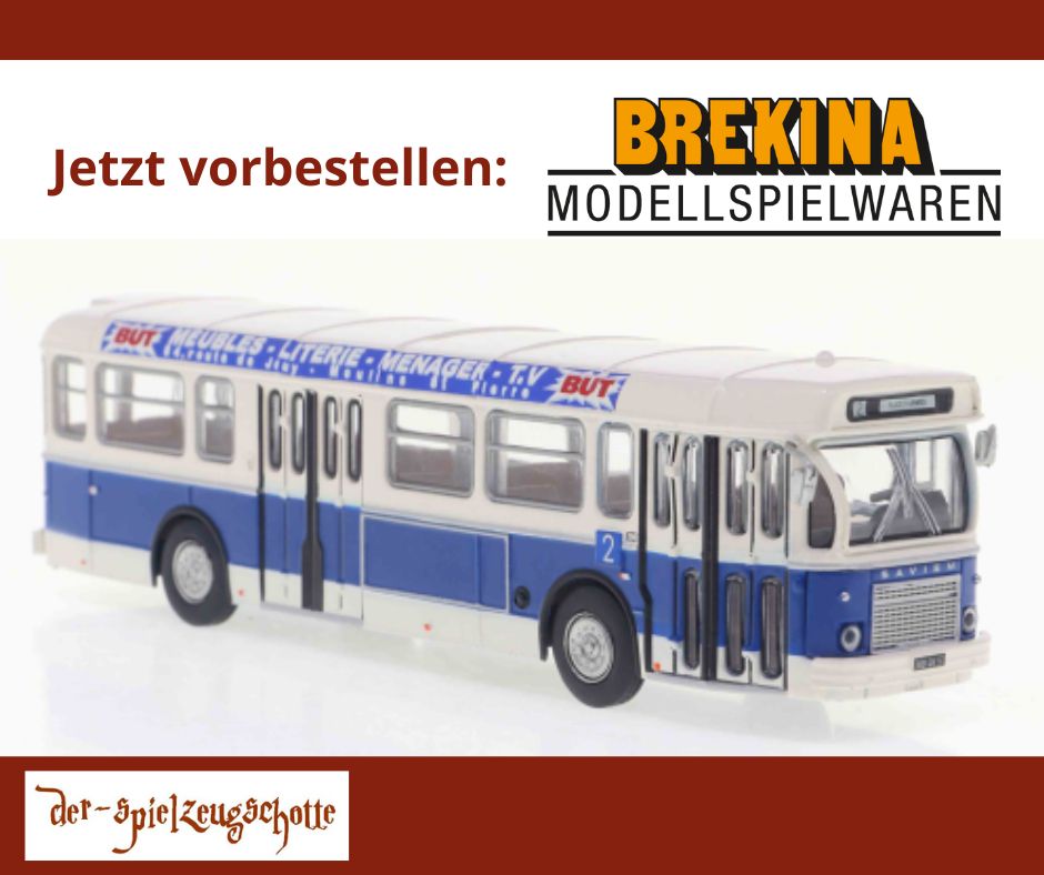 Saviem SC 10 Metz blau - Brekina 61403