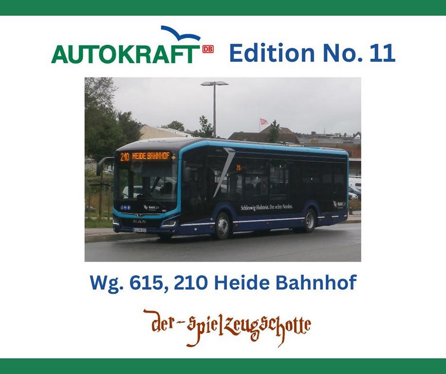 MAN Lions City 12 E Autokraft Kiel Wg. 615 - Rietze Sondermodell