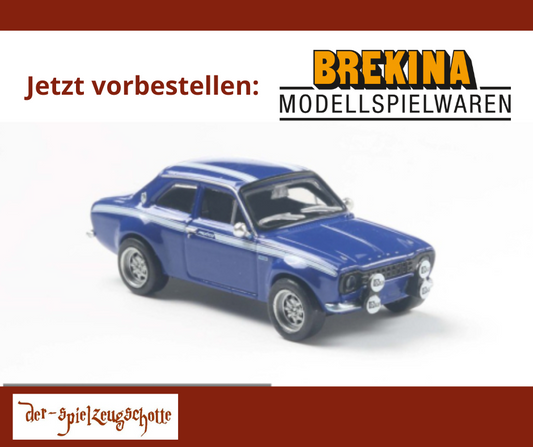 Ford Escort RS 1800 Mk1 Mexiko blau - Brekina 19073