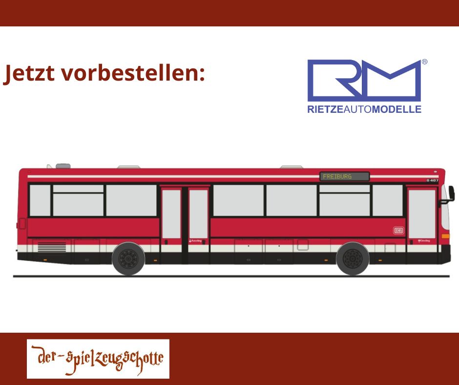 Mercedes O 407 Deutsche Bundesbahn Freiburg - Rietze 77338