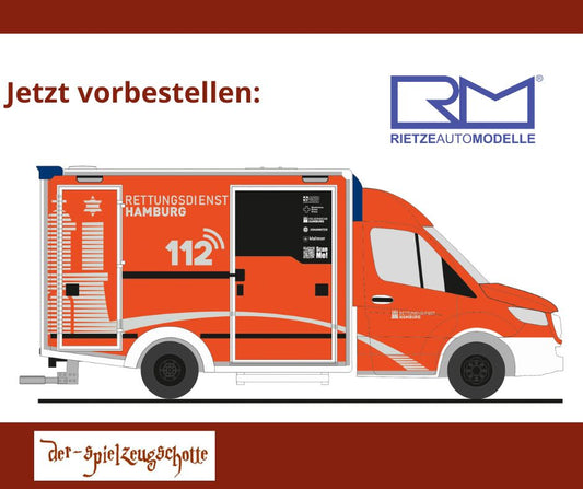 Wietmarscher Ambulanz Sprinter RTW Johanniter Hamburg - Rietze 76114