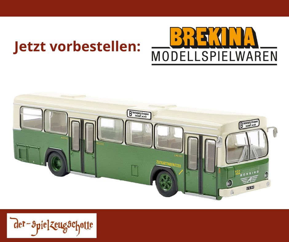 Büssing BS 110 V Graz Wagen 122 - Brekina 59160