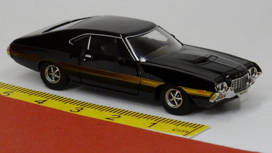 Ford Gran Torino sport 1972 schwarz - Brekina 18327