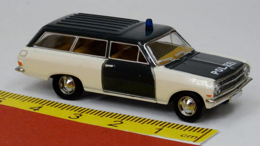 Opel Rekord CarAVan Polizei - Brekina 20474