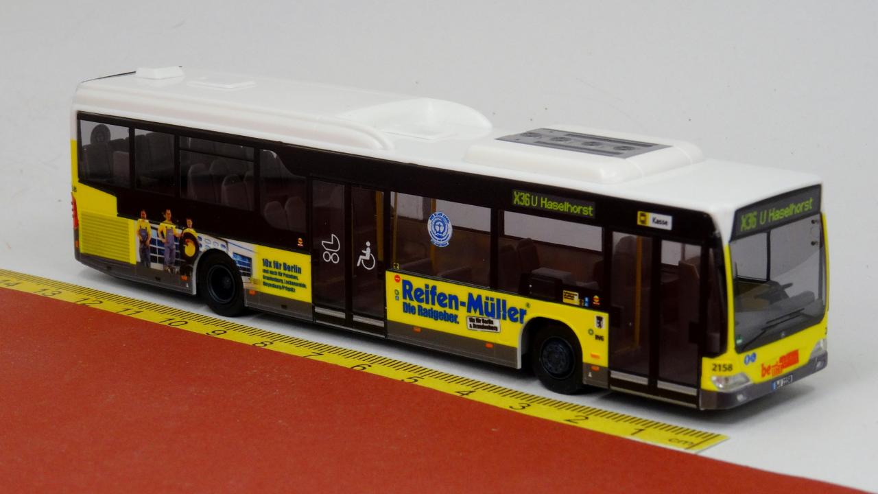 Mercedes Citaro LE BVG Berlin Reifen Müller -- Linie X36