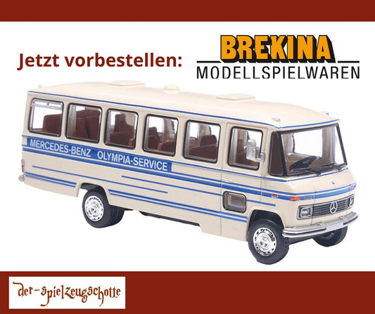 Mercedes O 309 Bus Zubringer Olympiade München - Brekina 36752