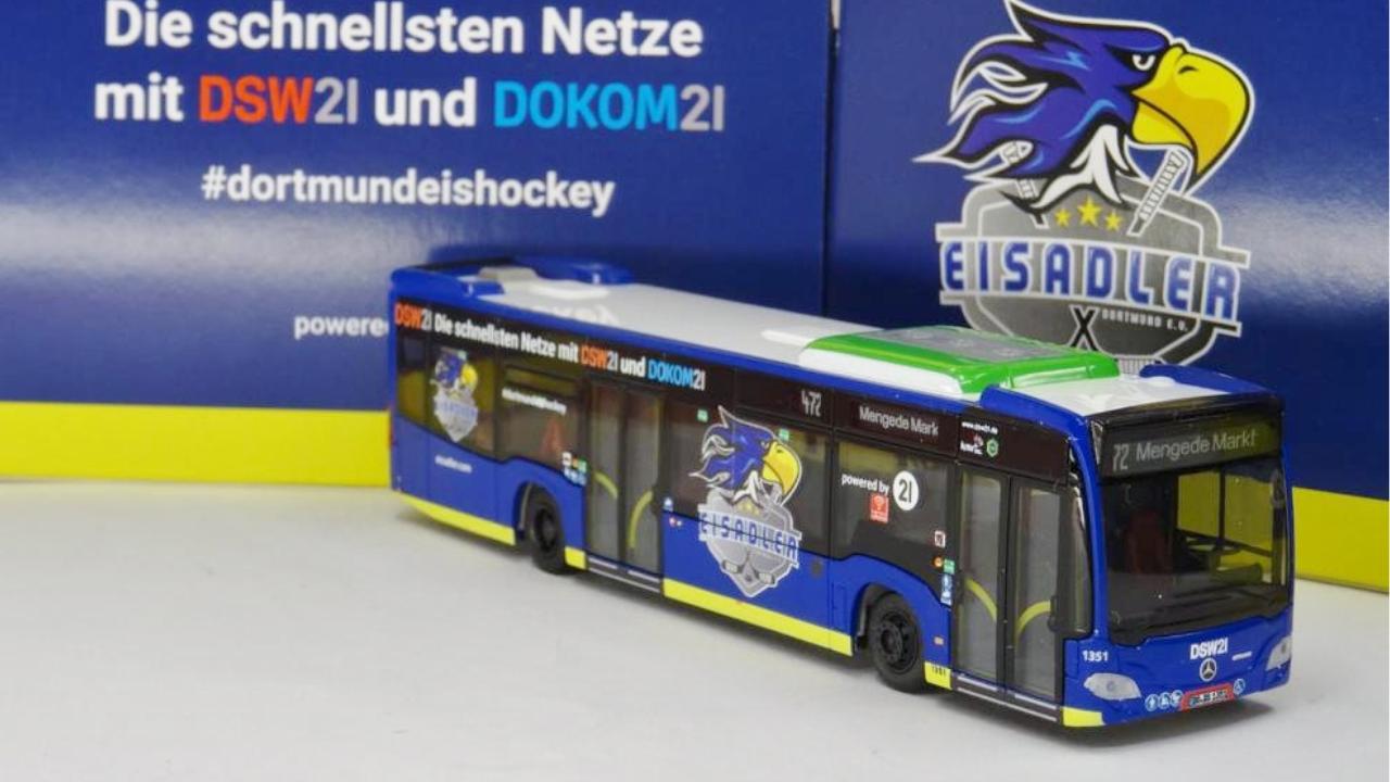 Mercedes Citaro C2 DSW21 Dortmund Eisadler - 472 - Rietze Sondermodell
