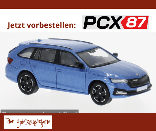 Skoda Octavia IV Kombi 2019 blau - PCX87 870598