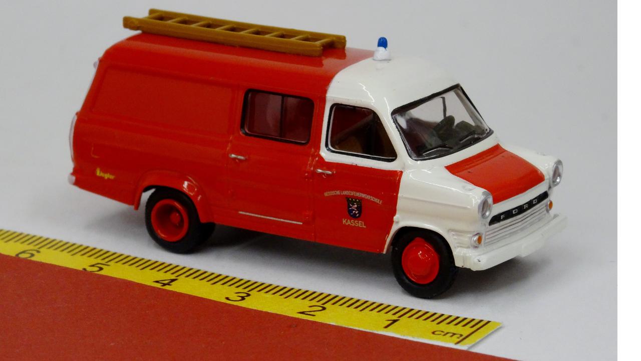Ford Transit Landesfeuerwehrschule Hessen - Brekina 34169