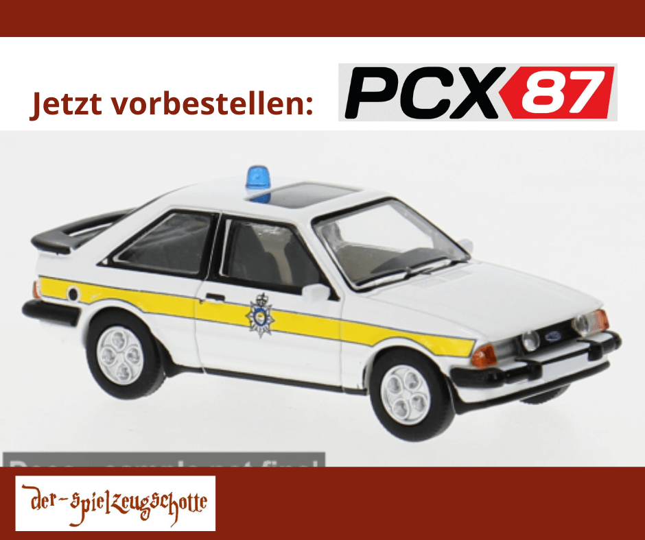 Ford Escort MK III XR3i 1982 - Police (GB) - PCX87 870789
