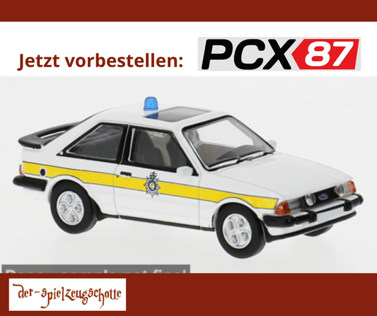 Ford Escort MK III XR3i 1982 - Police (GB) - PCX87 870789