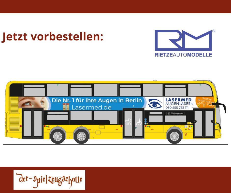 ADL Enviro 500 BVG Berlin Lasermed - Rietze 78029