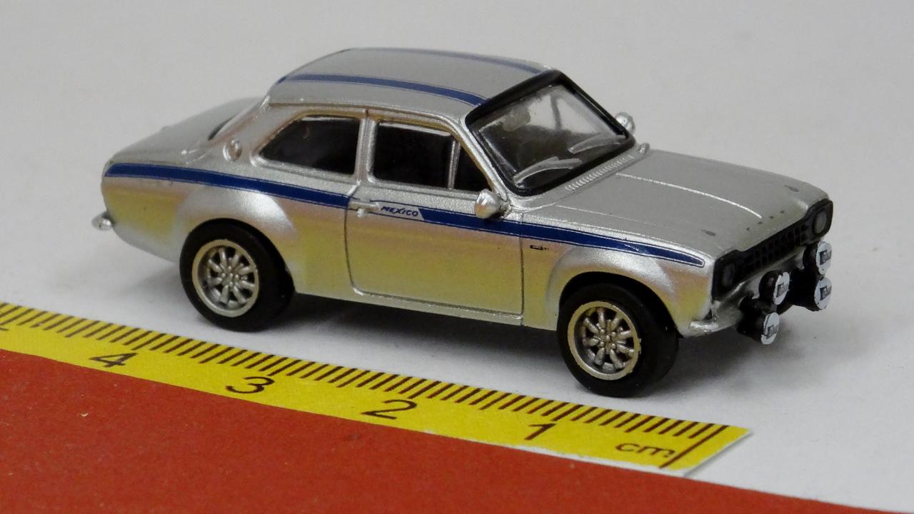 Ford Escort RS 1800 Mk1 Mexiko silber - Brekina 19072
