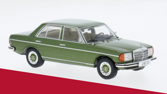 Mercedes 240 D ( W123 ) metallic grün - 1:43 - IXO IXOCLC587N.22
