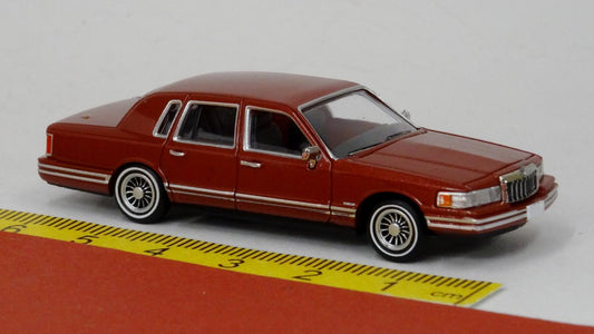 Lincoln Town Car 1991 rot - PCX87 870909