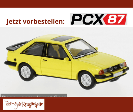 Ford Escort MK III XR3i 1982 - gelb - PCX87 870788