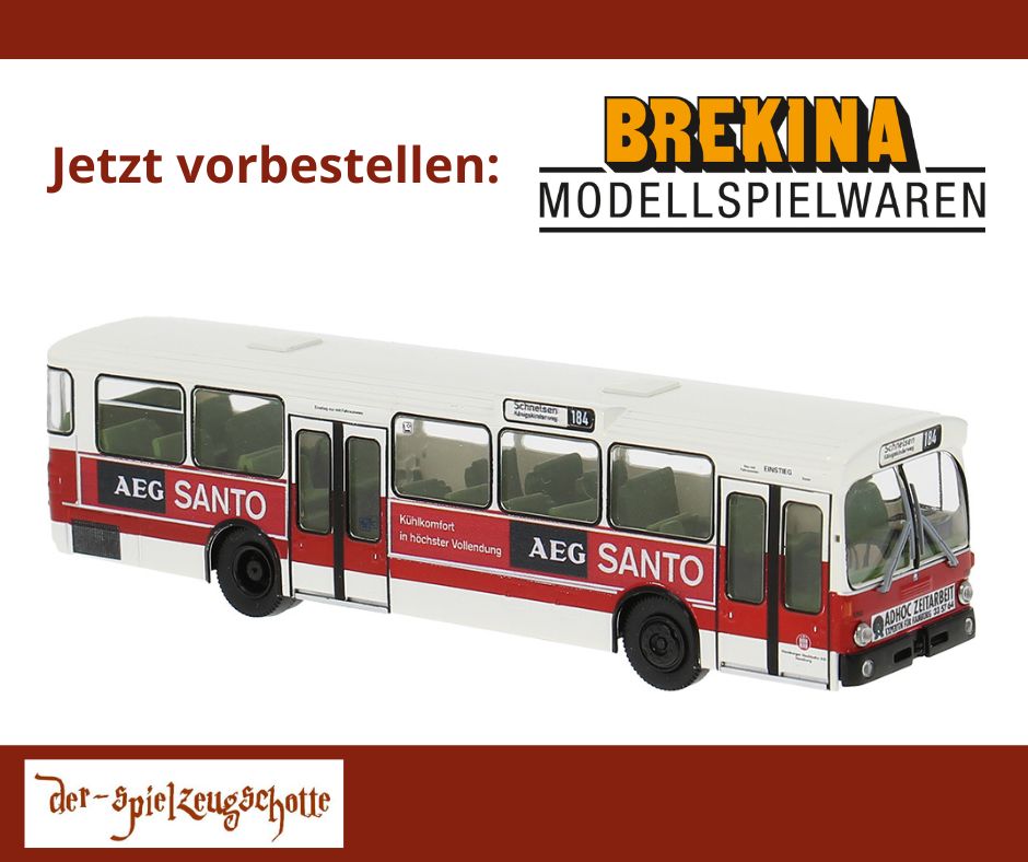Mercedes O 305 HHA Hamburg - AEG - Brekina 50833
