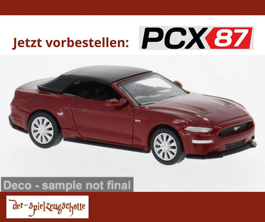 Ford Mustang VI Convertible (2020) dunkellrot metallic - PCX87 870565