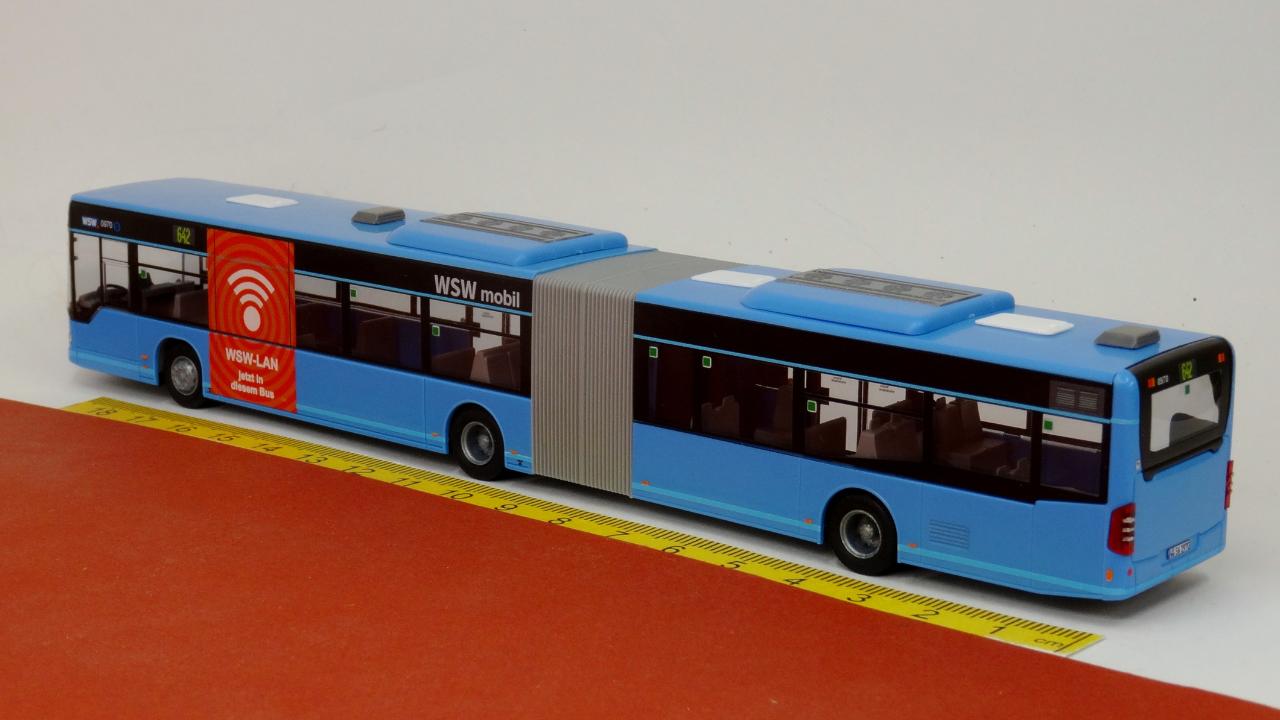 Mercedes Citaro G WSW Wuppertal Wagen 0970 - Sondermodell