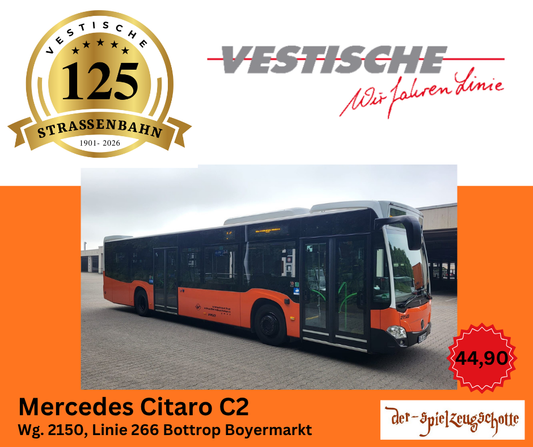 Mercedes Citaro C2 Vestische Straßenbahn Retrodesign 2150 - Rietze Sondermodell