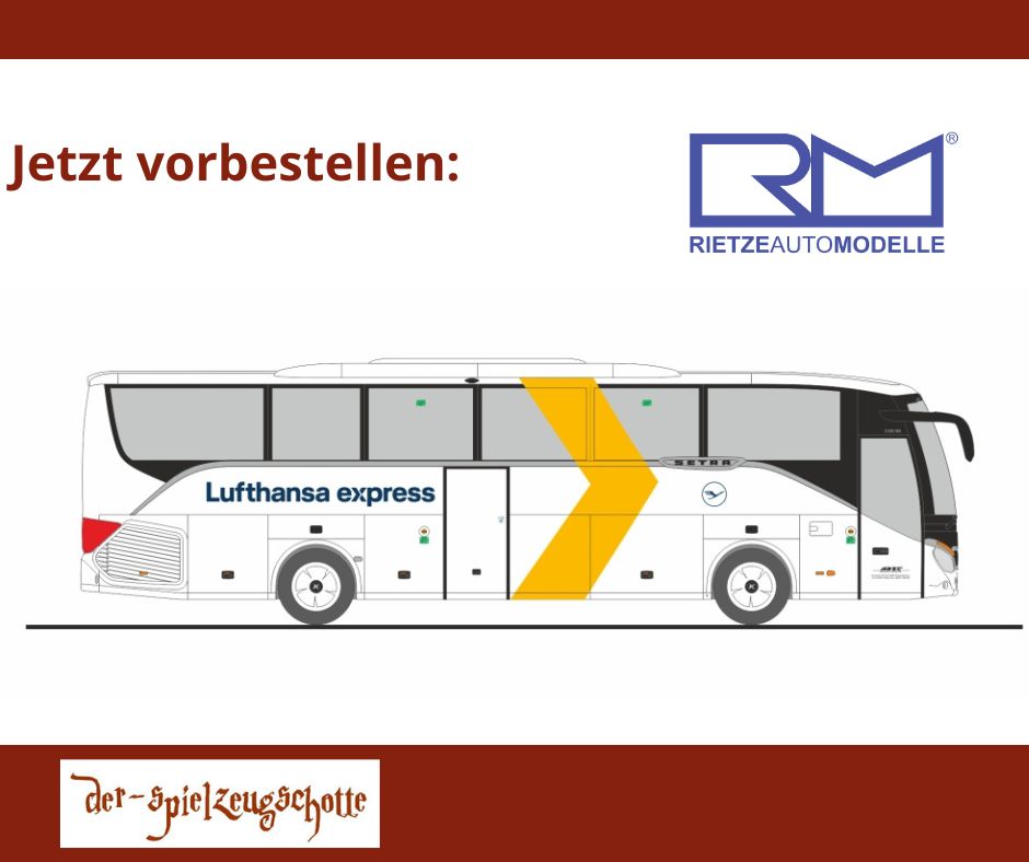Setra S 515 HD Lufthansa express Arzt Reisen - Rietze 77942