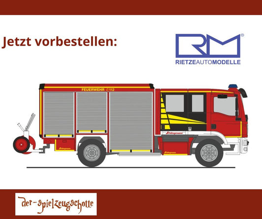 Schlingmann Varus MAN 13t (2008) Vorführdesign - Rietze 72989