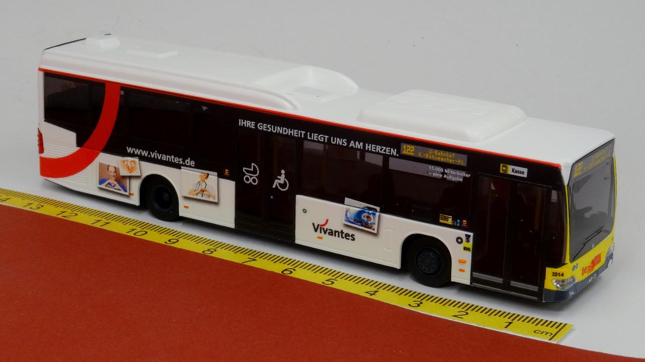 Mercedes Citaro LE BVG Berlin Vivantes - Linie 122