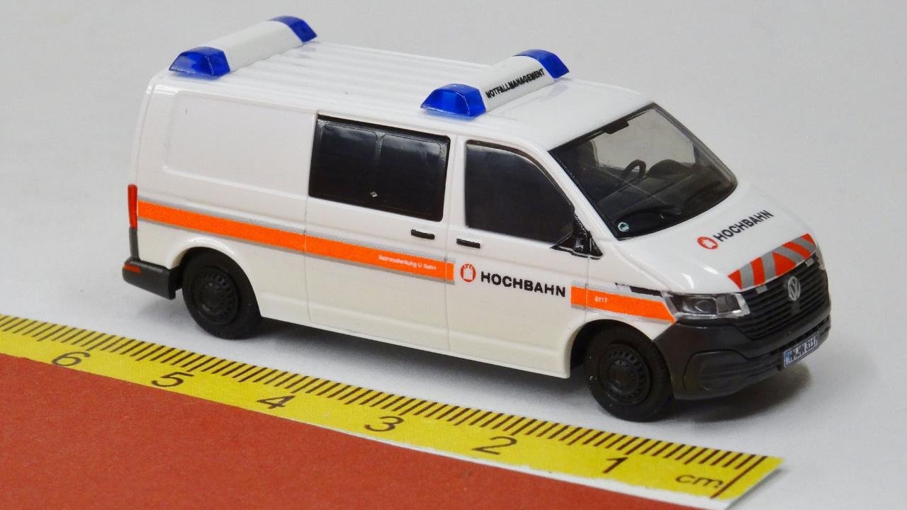 VW Volkswagen T6.1 HHA Hamburg Hochbahn - Betriebslenkung - Rietze Sondermodell