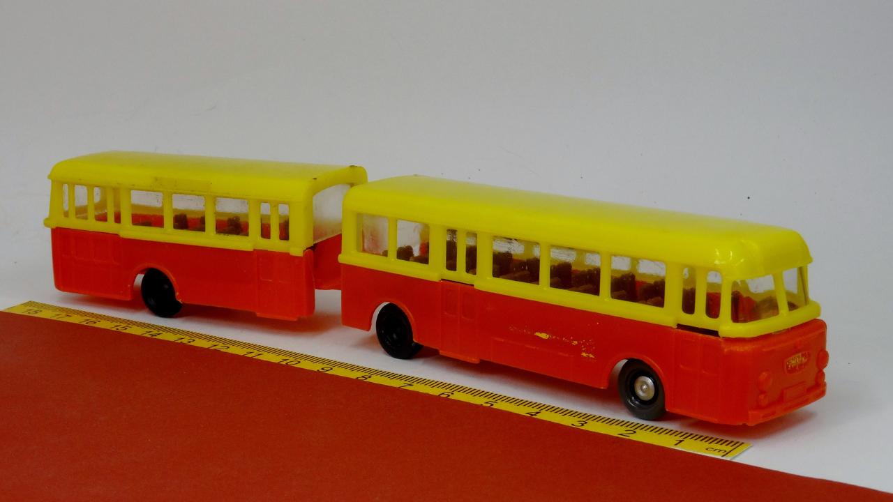 Büssing Gelenkbus orange/Gelb - FHW Werdohl (A2)