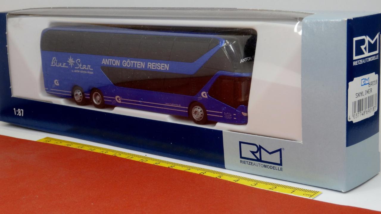 Neoplan Skyliner Götten Saarbrücken Rietze Gebrauchtmodell 69018 (A7)