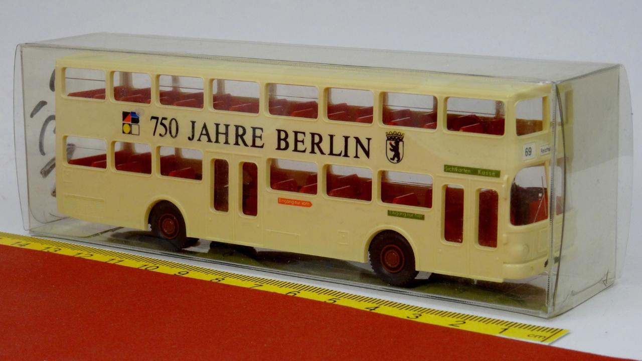 MAN SD 200 Doppeldecker BVG Berlin - 750 Jahre (A2)