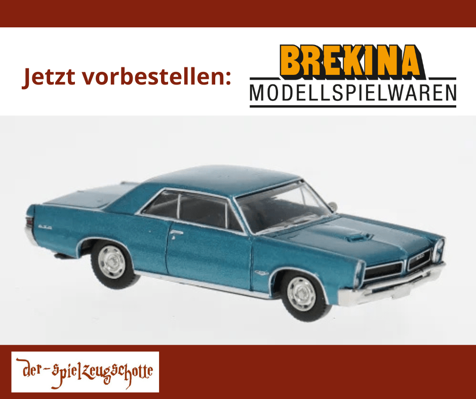 Pontiac GTO türkis metallic - Brekina 18103