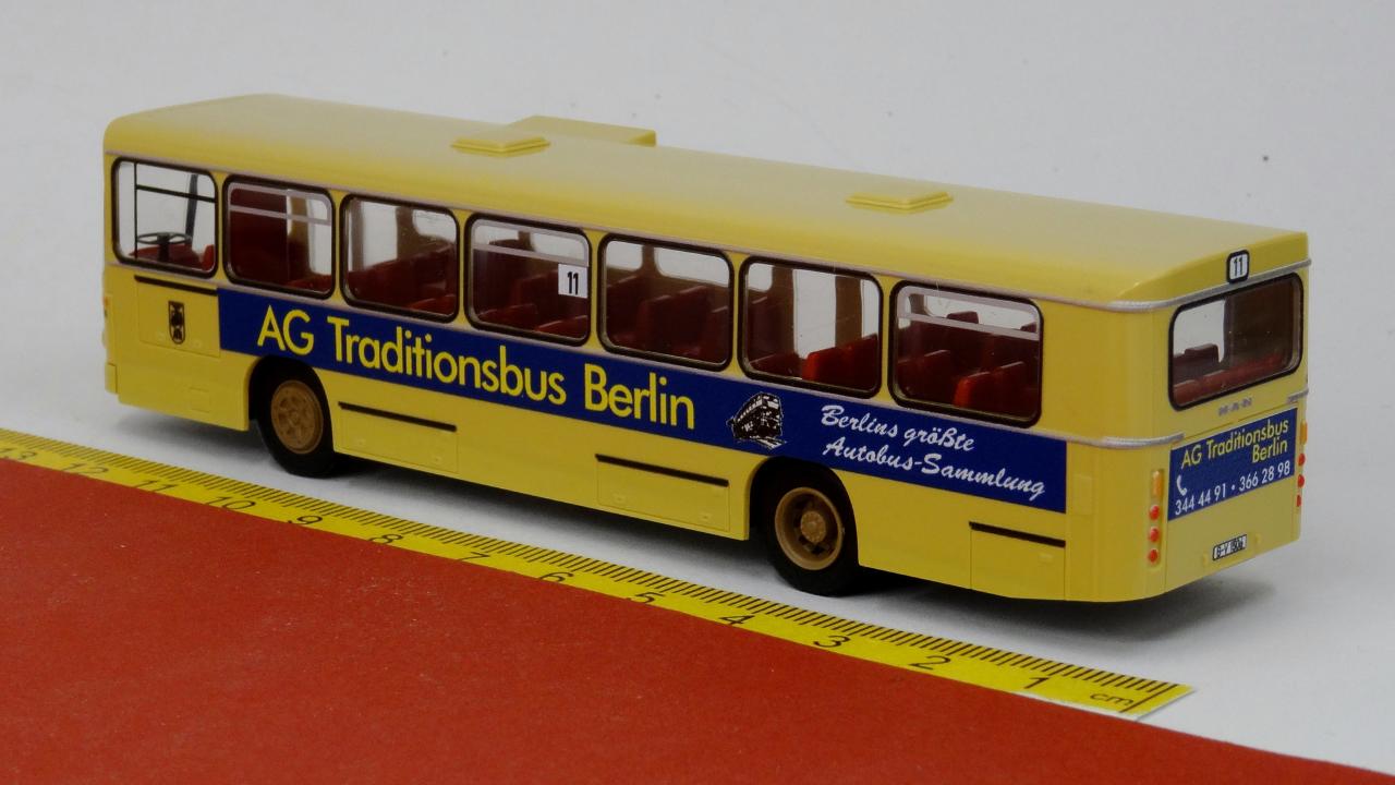 MAN SL 200 BVG Berlin - Wg. 1506 Traditonsbus - Rietze Sondermodell
