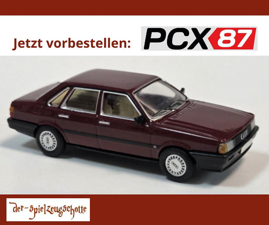 Audi 80 (B2, 1984) dunkelrot - PCX87 870712